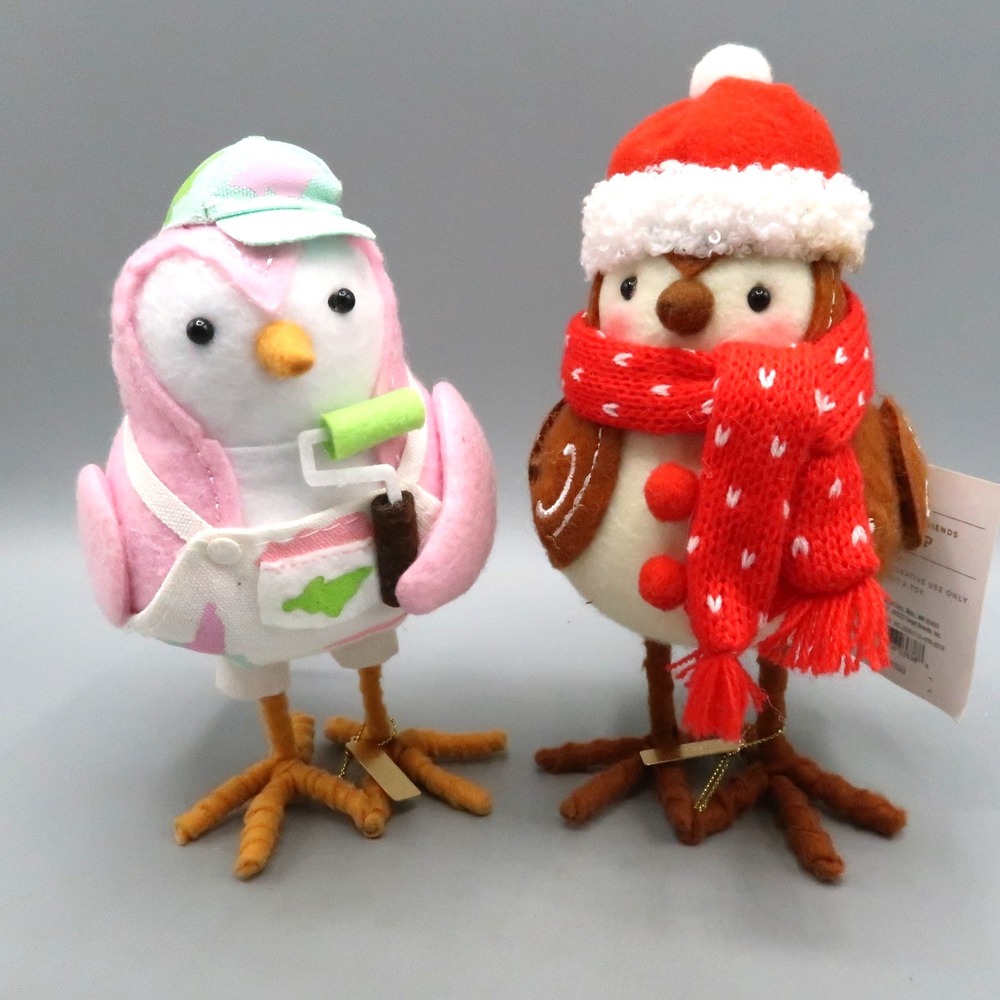 2 Target Bird Spring 2025 Scribble Artist Painter & Fall Featherly Friends lot‎